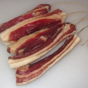 Homemade Preserved Pork Belly  自制五花臘肉