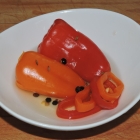Spicy Pickled Bell Peppers